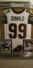 Load image into Gallery viewer, Framed - Aaron Donald Signed Nike Elite Jersey - LED&#39;s Edition
