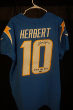 Load image into Gallery viewer, Justin Herbert Signed Nike Elite Jersey with Script (2020 NFL ROY)
