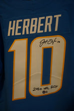 Load image into Gallery viewer, Justin Herbert Signed Nike Elite Jersey with Script (2020 NFL ROY)
