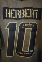 Load image into Gallery viewer, Justin Herbert Signed STS Nike Limited Jersey with Script (2020 OROY)
