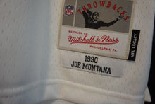 Load image into Gallery viewer, Joe Montana Signed Mitchell &amp; Ness Legacy Jersey with Script (HOF 2000)
