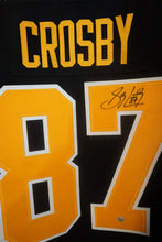 Load image into Gallery viewer, Sidney Crosby Signed Adidas Authentic Jersey - with Stronger than Hate Patch &amp; Fight Strap
