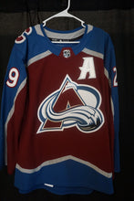 Load image into Gallery viewer, Nathan MacKinnon Signed Adidas Authentic Jersey - With fight Strap
