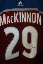 Load image into Gallery viewer, Nathan MacKinnon Signed Adidas Authentic Jersey - With fight Strap
